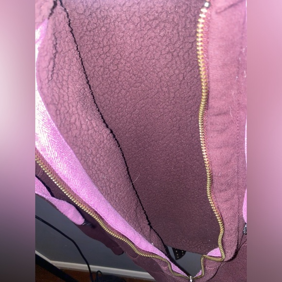 Purple Champion Zipper Sweater | Size: M - Picture 4 of 6